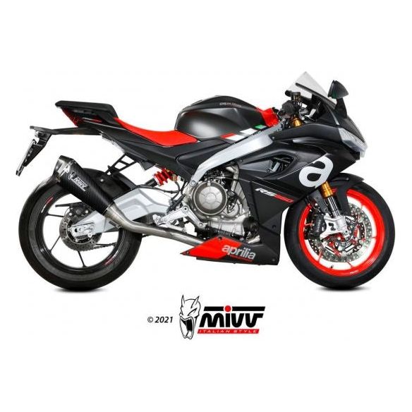 MIVV Delta Race Carbon Full System voor Aprilia RS 660 (2020-2024)
