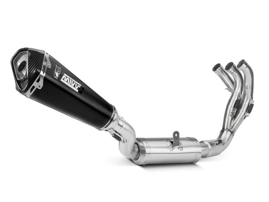 MIVV DELTA RACE CARBON HIGH SLIP-ON FULL SYSTEM YAMAHA MT-09 / FZ-09 2021-2023