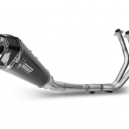 MIVV DELTA RACE COMPLETE EXHAUST SILENCER BLACK STEEL TRIUMPH TIGER SPORT 660 2021-2023