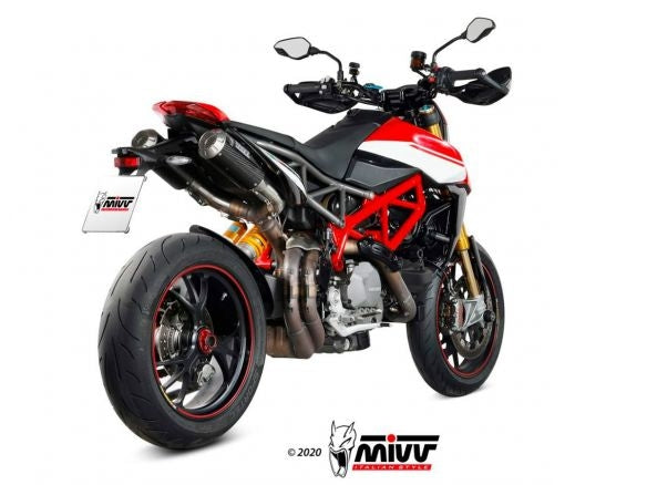 MIVV MK3 CARBON COUPLE OF SILENCER DUCATI HYPERMOTARD 950 / SP 2021-2024