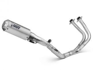 AKRAPOVIC TITANIUM CARBON COMPLETE EXHAUST SYSTEM YAMAHA MT-125 2021-2024