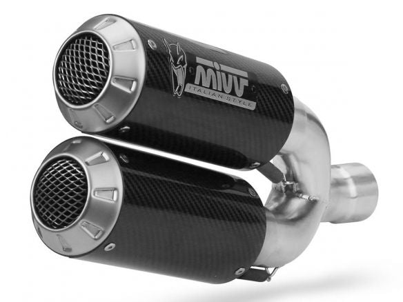 MIVV PAIR OF SILENCERS MK3 CARBON TRIUMPH SPEED TRIPLE 1200 RR / RS 2021-2024