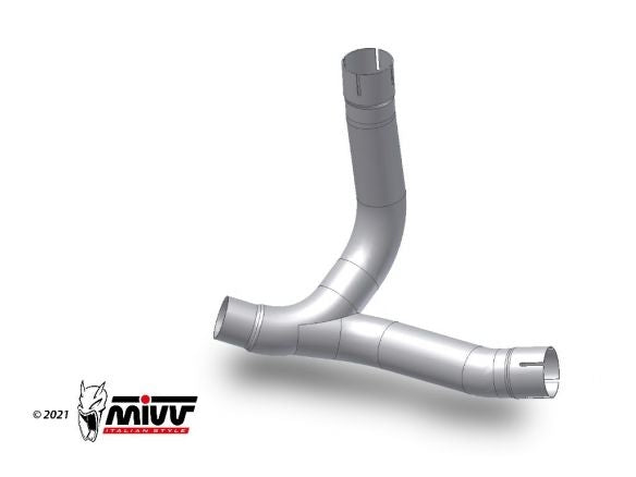 MIVV RACING LINK PIPE DECATALYST DUCATI DESERT X 2022-2024