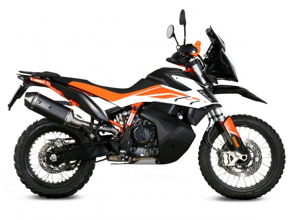 MIVV SILENCER SPORT SPEED EDGE STEEL BLACK KTM 890 ADVENTURE / R 2020-2024