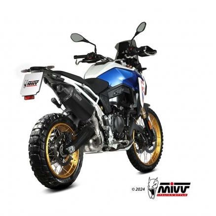 MIVV Speed Edge Black Stainless Steel Uitlaatdemper BMW F 900 GS 2024