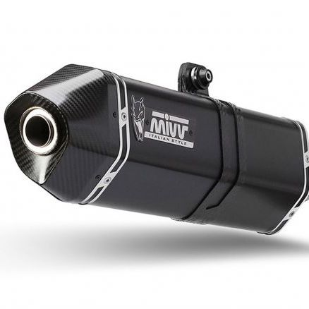 MIVV Speed Edge Black Stainless Steel Uitlaatdemper BMW F 900 GS 2024