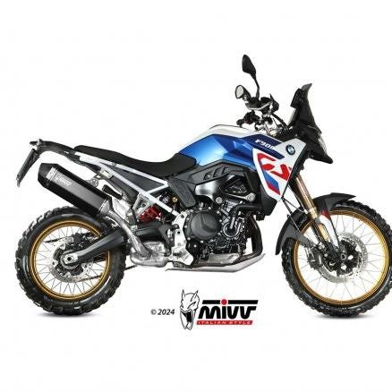 MIVV Speed Edge Black Stainless Steel Uitlaatdemper BMW F 900 GS 2024