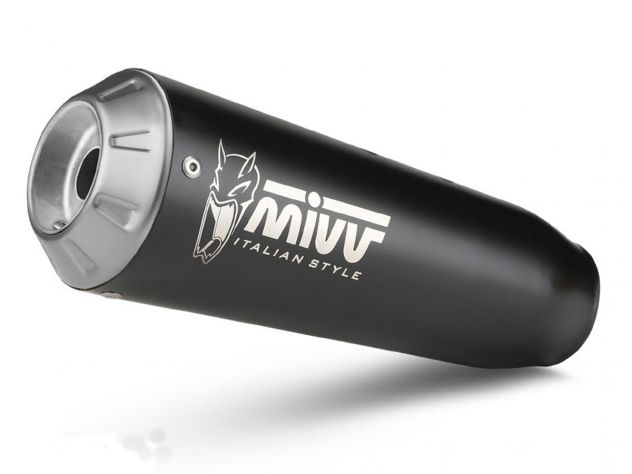 MIVV X-M1 BLACK STEEL SILENCER DUCATI SCRAMBLER 800 ICON 2021-2022 NOT APPROVED