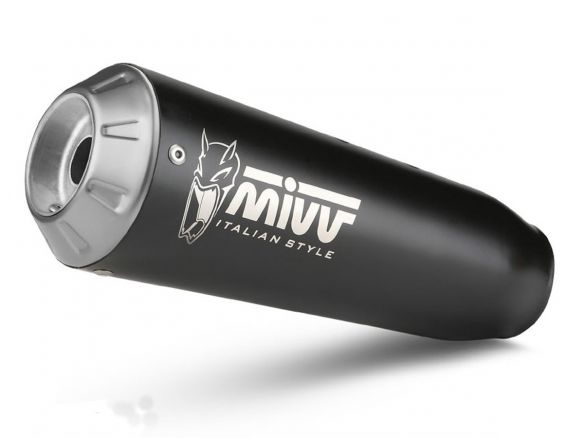 MIVV X-M1 BLACK STEEL SILENCER DUCATI SCRAMBLER 800 ICON 2021-2022 NOT APPROVED
