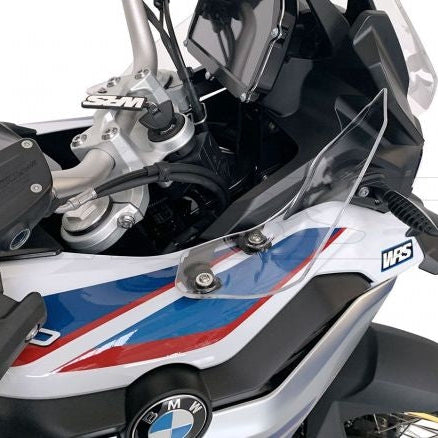 PAIR DEFLECTORS WRS TRANSPARENT BMW F 750 GS / F 850 GS 2018-2023 (NO ADVENTURE)