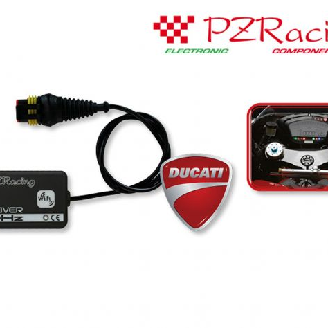 PZ RACING GPS WI-FI RECEIVER P-TRONIC DUCATI SUPERSPORT / S 2017-2020