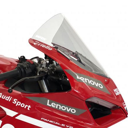 RACE HIGH WINDSCREEN WRS TRASPARENT +45MM DUCATI PANIGALE V4 / S 2018-2019
