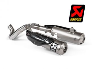 AKRAPOVIC TITANIUM OPTIONAL HEADER DUCATI SCRAMBLER URBAN/MOTARD/NIGHTSHIFT/ICON/DESERT 21-22