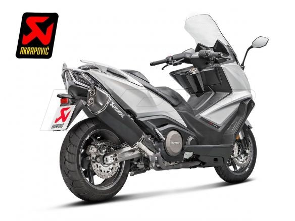 SILENCER AKRAPOVIC INOX BLACK KYMCO AK 550 2017-2020