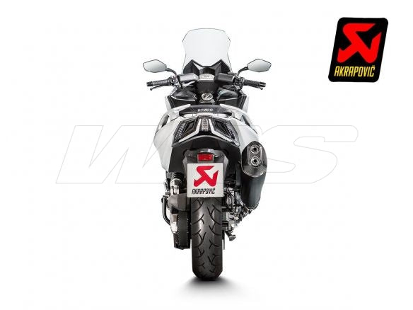 SILENCER AKRAPOVIC INOX BLACK KYMCO AK 550 2017-2020
