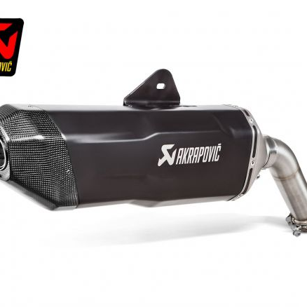 SILENCER AKRAPOVIC TITANIUM BLACK BMW F 750 GS / ADVENTURE 2018-2023