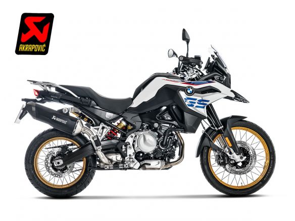 SILENCER AKRAPOVIC TITANIUM BLACK BMW F 750 GS / ADVENTURE 2018-2023