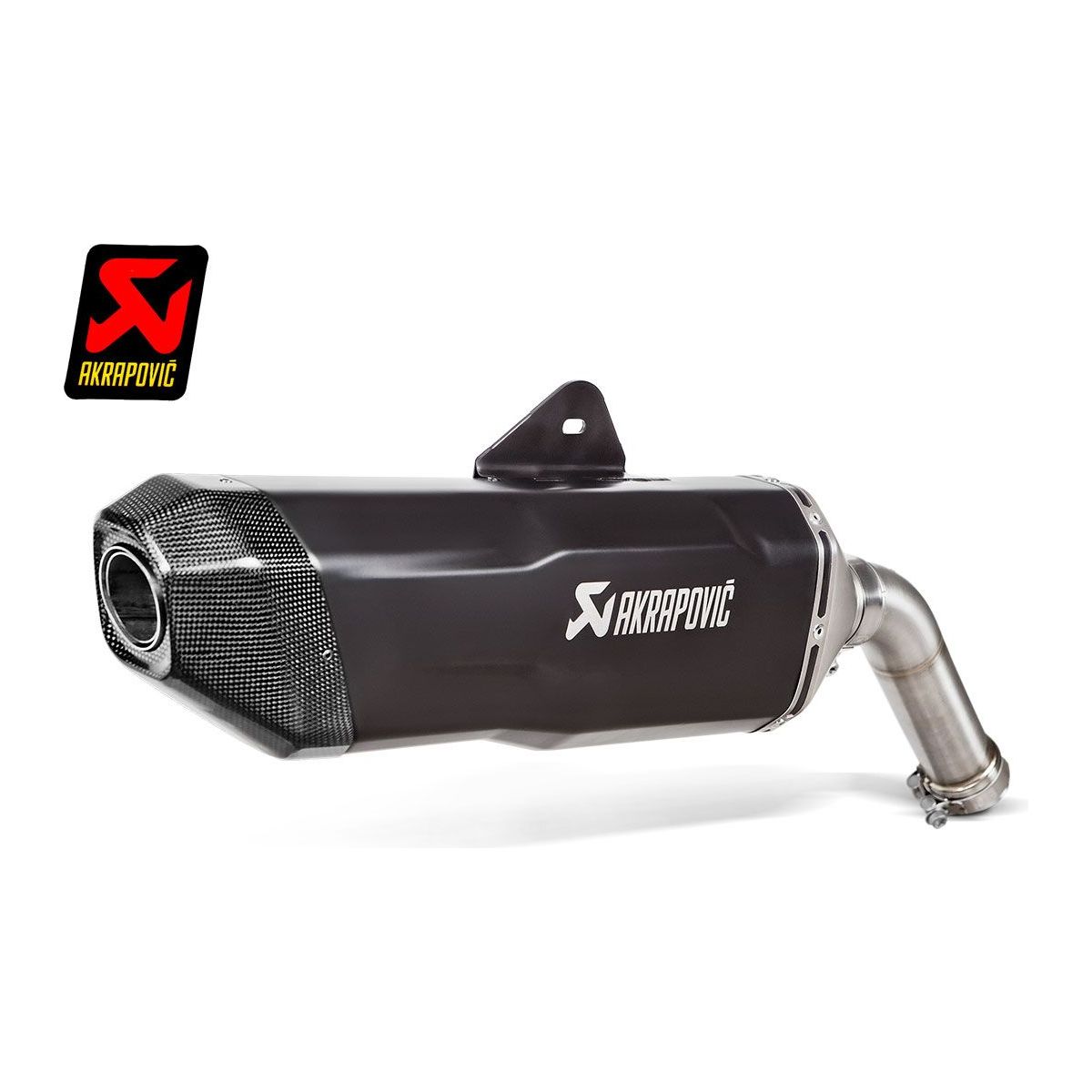 DEMPER AKRAPOVIC TITANIUM ZWART BMW F 850 GS / AVONTUUR 2018-2023
