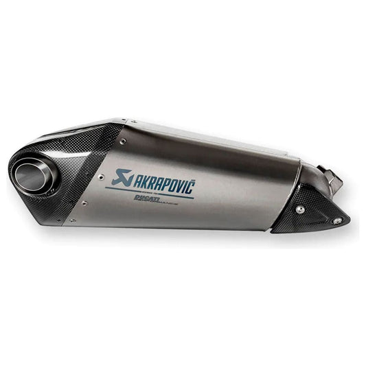 Akrapovic demper racing titanium slipon Ducati Streetfighter V2 2022-2023