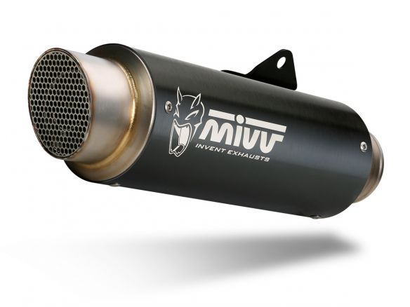SILENCER MIVV GP PRO STAINLESS STEEL BLACK KTM 125 DUKE 2017-2020