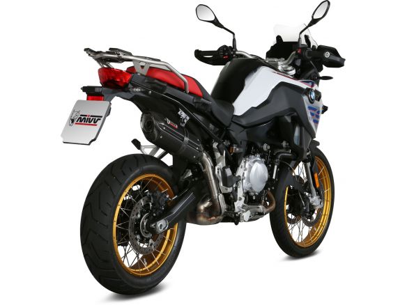 SILENCER MIVV SPORT SUONO STAINLESS STEEL BLACK BMW F 750 GS 2018-2024