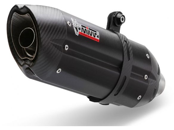 SILENCER MIVV SPORT SUONO STAINLESS STEEL BLACK BMW F 750 GS 2018-2024