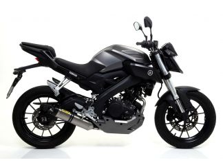 ARROW DARK NICHROM STAINLESS STEEL TERMINAL PRO RACE YAMAHA MT 125 2021-2024