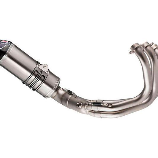 TERMIGNONI COMPLETE EXHAUST RELEVANCE TITANIUM CARBON YAMAHA MT-09 / SP 14-20