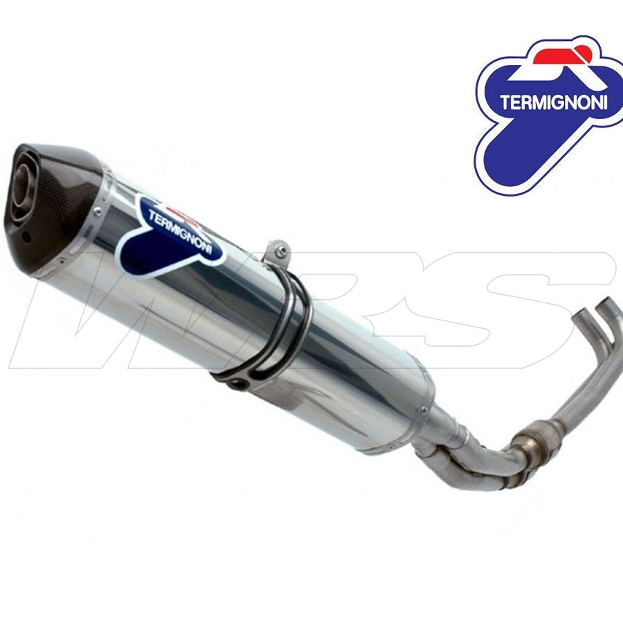 TERMIGNONI COMPLETE EXHAUST STEEL TITANIUM YAMAHA TMAX 500 2001-2003/2008-11 CATALYZED