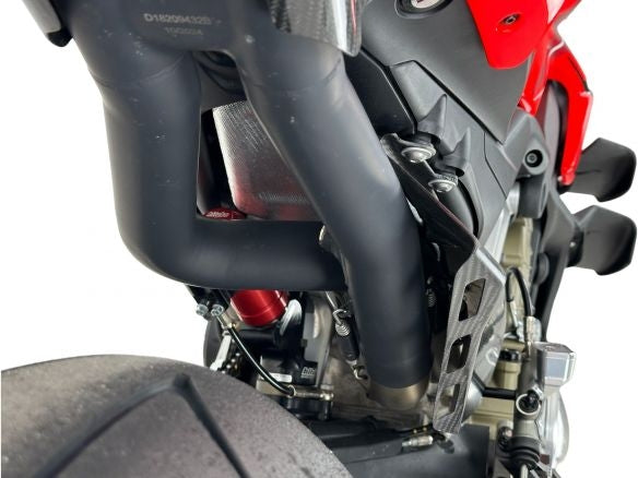 TERMIGNONI COMPLETE EXHAUST SYSTEM 4 EXIT TITANIUM + CARBON TANK DUCATI STREETFIGHTER V4 23-24