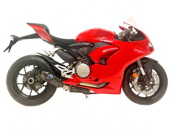 TERMIGNONI COMPLETE SIDE EXHAUST SYSTEM + UPMAP TITANIUM STEEL DUCATI STREETFIGHTER V2