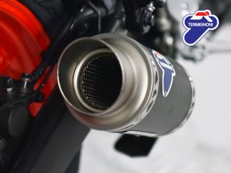 AKRAPOVIC TITANIUM SLIP ON SILENCER YAMAHA MT-03 2022-2024