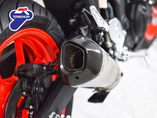 AKRAPOVIC TITANIUM SLIP ON SILENCER YAMAHA MT-03 2022-2024