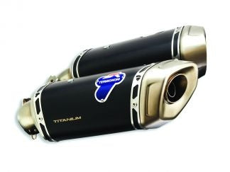 AKRAPOVIC PAIR OF TITANIUM SILENCERS DUCATI HYPERMOTARD 950 / SP 2019-2024