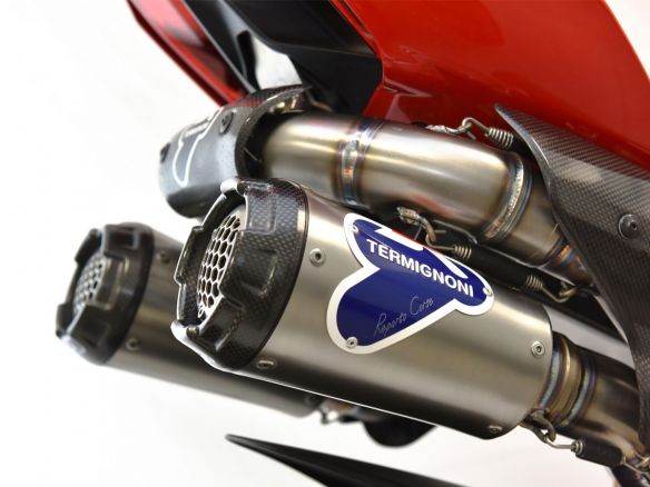 TERMIGNONI RHT RACING COMPLETE TITANIUM / STEEL EXHAUST DUCATI PANIGALE V4 18-23