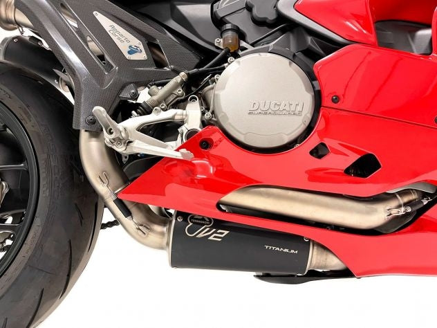 TERMIGNONI SBK REPLICA TITANIUM COMPLETE EXHAUST SYSTEM DUCATI STREETFIGHTER V2 21-23