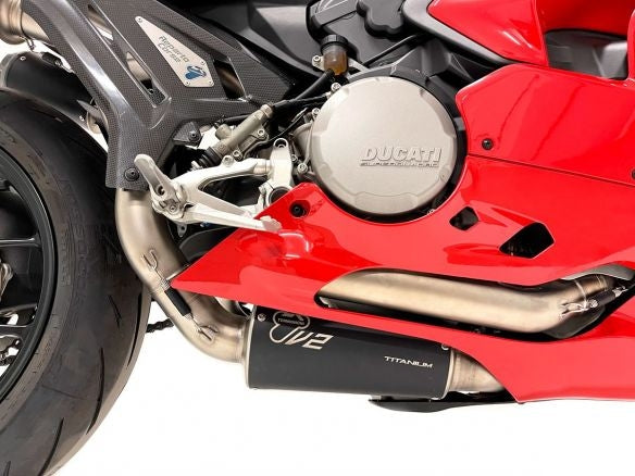 TERMIGNONI SBK REPLICA TITANIUM COMPLETE EXHAUST SYSTEM DUCATI STREETFIGHTER V2 21-23