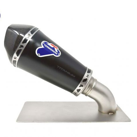 TERMIGNONI RELEVANCE CONICAL TERMINAL BLACK TITANIUM KTM SUPER DUKE 1290 R 17-19