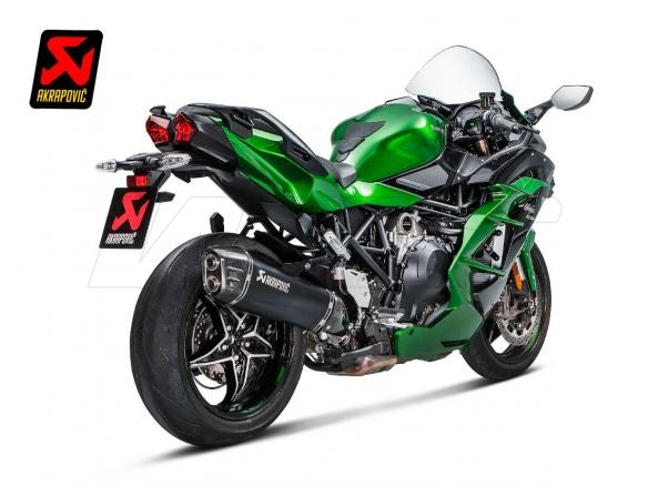 EXHAUST SILENCER AKRAPOVIC CARBON KAWASAKI NINJA H2 SX 2018