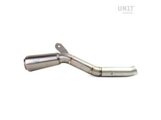 AKRAPOVIC STEEL SLIP ON SILENCER DUCATI SCRAMBLER URBAN/MOTARD/NIGHTSHIFT/ICON/DESERT 21-22