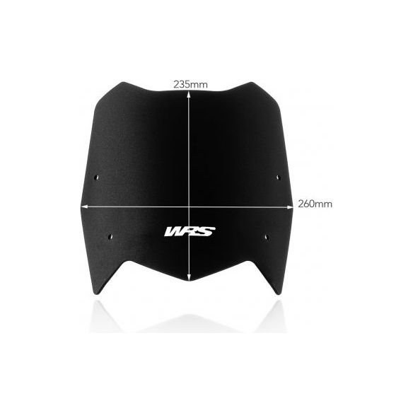 WINDSCHERM SPORT MATT BLACK WRS TENERE 700 2019-2024