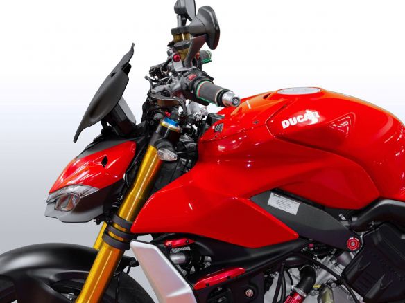 WINDSCREEN SPORT PLUS DARK SMOKE WRS DUCATI STREETFIGHTER V4 / S 2020-2024