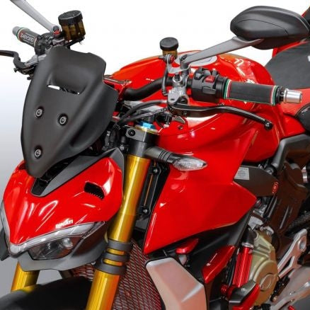 WINDSCREEN SPORT PLUS MATT BLACK WRS DUCATI STREETFIGHTER V4 / S 2020-2024