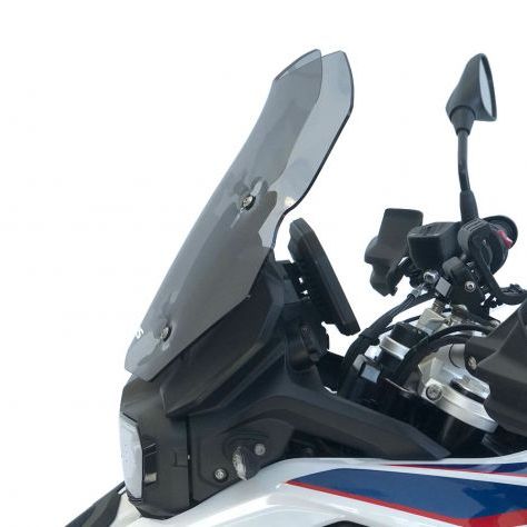WRS Transparant Touring Windscherm + Montagekit voor BMW F850GS Adventure 2018-2023