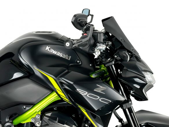 WRS SPORT MATT BLACK WINDSCREEN KAWASAKI Z 900 2020-2024