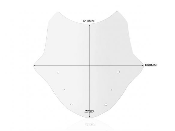 WRS STANDARD TRANSPARENT WINDSCREEN BMW R 1200 RT 2014-2018
