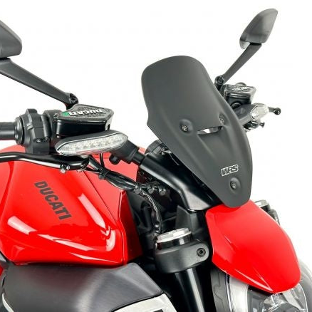 WRS WINDSCREEN SPORT MATT BLACK DUCATI DIAVEL V4 2023-2024