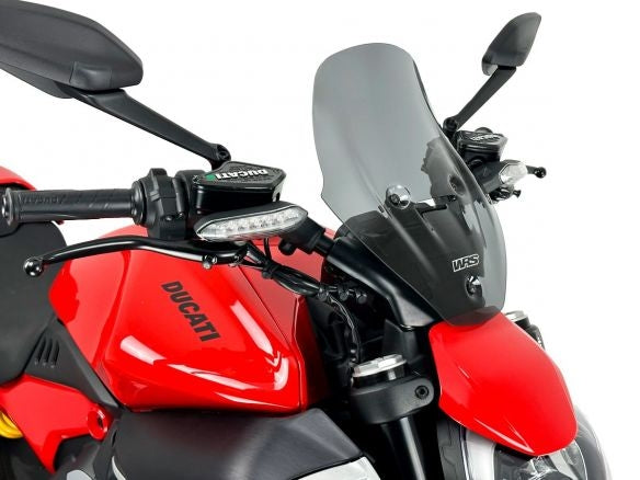 WRS WINDSCREEN TOURING DARK SMOKED DUCATI DIAVEL V4 2023-2024