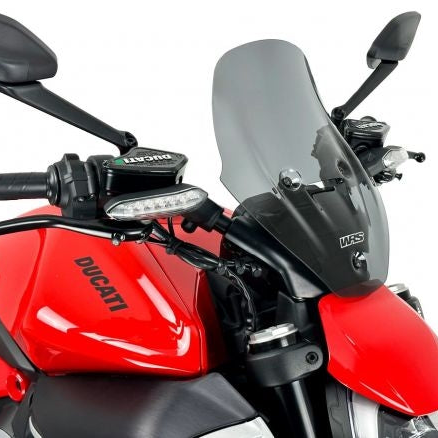 WRS WINDSCREEN TOURING DARK SMOKED DUCATI DIAVEL V4 2023-2024