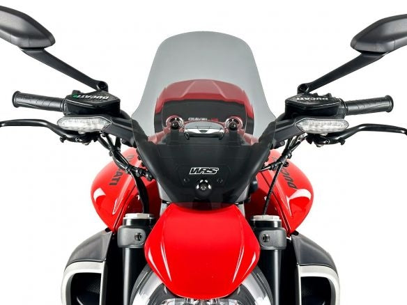 WRS WINDSCREEN TOURING DARK SMOKED DUCATI DIAVEL V4 2023-2024